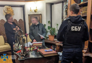 Serviciul de Securitate al Ucrainei (SBU) a descoperit o schemă de corupție legată de achiziționarea a aproape 100.000 de obuze de mortier, în valoare de aproape 40 de milioane de dolari. Sursa foto: Serviciul de Securitate al Ucrainei (SBU)/Telegramă) 
