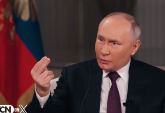 Putin, captură de ecran / interviu Tucker Carlson