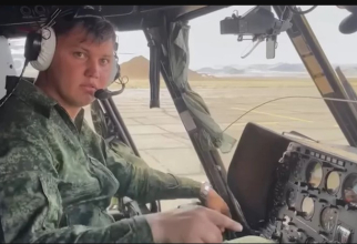 Pilotul rus Maxim Kuzminov, care în vara lui 2023 a zburat cu un elicopter rusesc Mi-8 pe teritoriul Ucrainei (Foto: Captură de ecran a videoclipului de pe Youtube / Direcția principală de informații a Ministerului Apărării al Ucrainei)