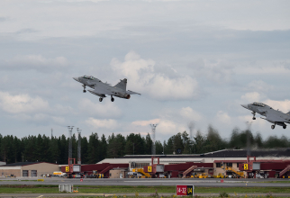 Avioane de luptă Gripen. Foto: Ministerul Apărării din Suedia