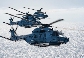 Elicoptere franceze de tip NH-90 Caiman, ale Forțelor Navale Franceze. Foto: Marina din Franța