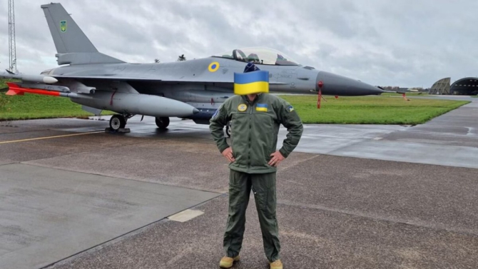 Fotografii furnizate de pilotul Forțelor Aeriene ale Forțelor Armate sub indicativul Phantom / via Vocea Americii Ucraina