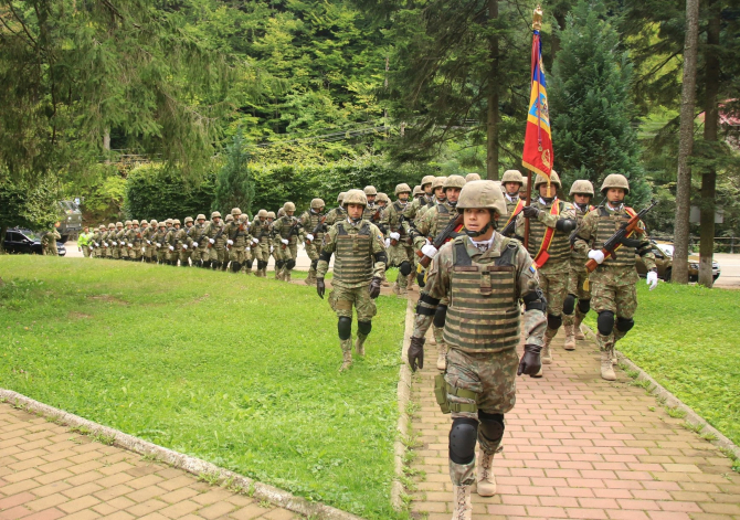 Militari români / Sursa: MApN