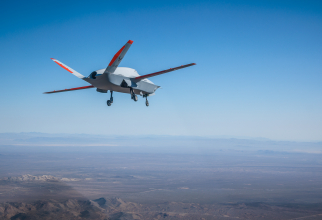 Noua dronă XQ-67A. Photo source: U.S. Air Force
