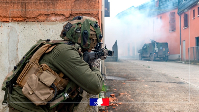 Armata Franței în timpul unor exerciții militare. Sursă foto: Ministerul Apărării de la Paris