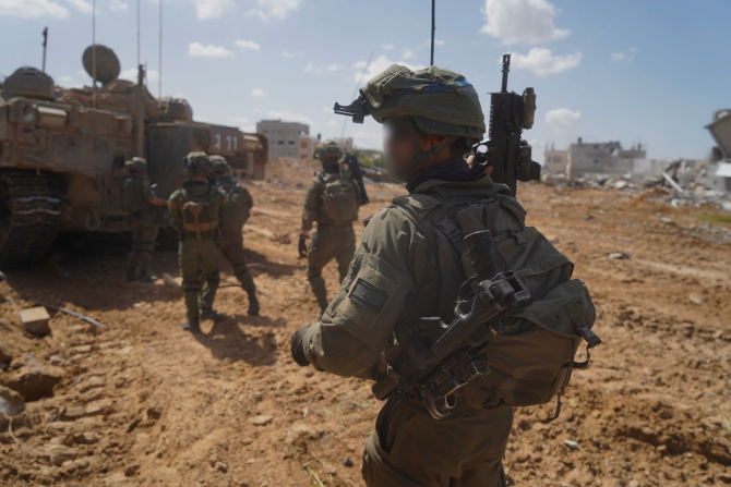 Forțele de apărare ale Israelului (IDF), acționând în interiorul Fâșiei Gaza pentru distrugerea completă a grupului terorist Hamas. Photo source: IDF