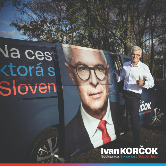 Ivan Korcok, candidatul la alegerile prezidențiale din Slovacia care susține cauza Ucrainei. Photo source: Ivan Korcok @Official