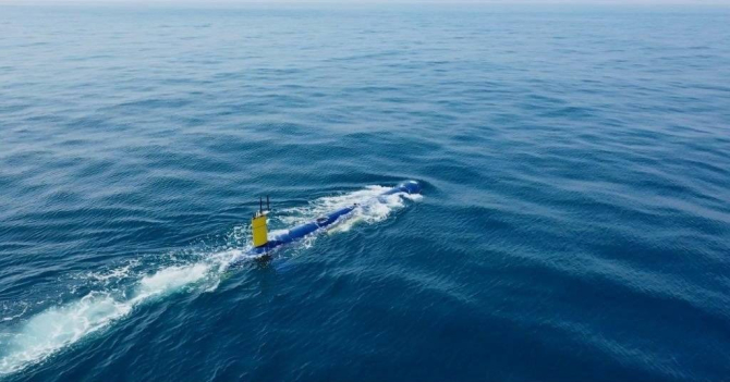 Compania israeliană IAI a dezvoltat un submarin fără echipaj uman, denumit BlueWhale. Sursa foto: Israel Aerospace Industries.
