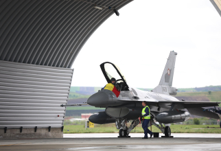 F-16 România. Primele avioane F-16 care au ajuns la Câmpia Turzii (Foto: MApN)
