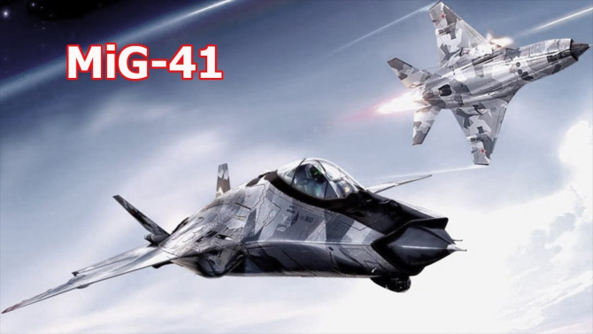 MiG-41, imagine concept. Sursă foto: Social media