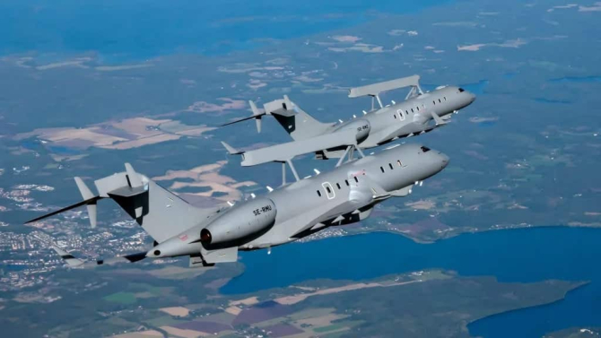 Suedia va transfera două ASC 890 către Forțele Aeriene Ucrainene.